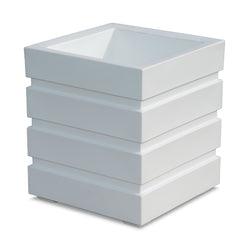 Freeport 18x18 Square Planter - White - Hardware by Design