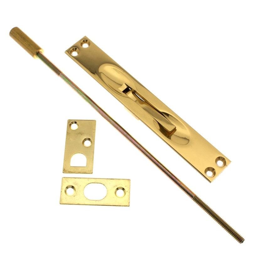 IDH Brass 11020 Extension Flush Bolt Ul Standard 12" Rod