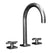 Sun Valley Bronze SVB- CS-LF05-900-P925/LF-901  Goose Neck Lavatory Faucet  Shown with LF-901 handles