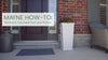 Nantucket 5' Window Box  - Black