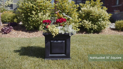 Nantucket 5' Window Box  - Black