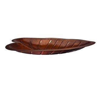 Thompson Traders Legacy Collection Otono Leaf Handcrafted Copper Basin 26 1/2" X 15" OLBC