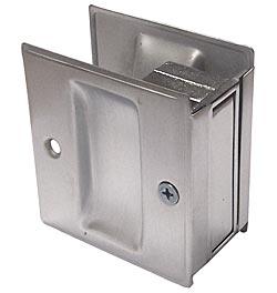 Deltana Solid Brass Pocket Door lock passage SDP25