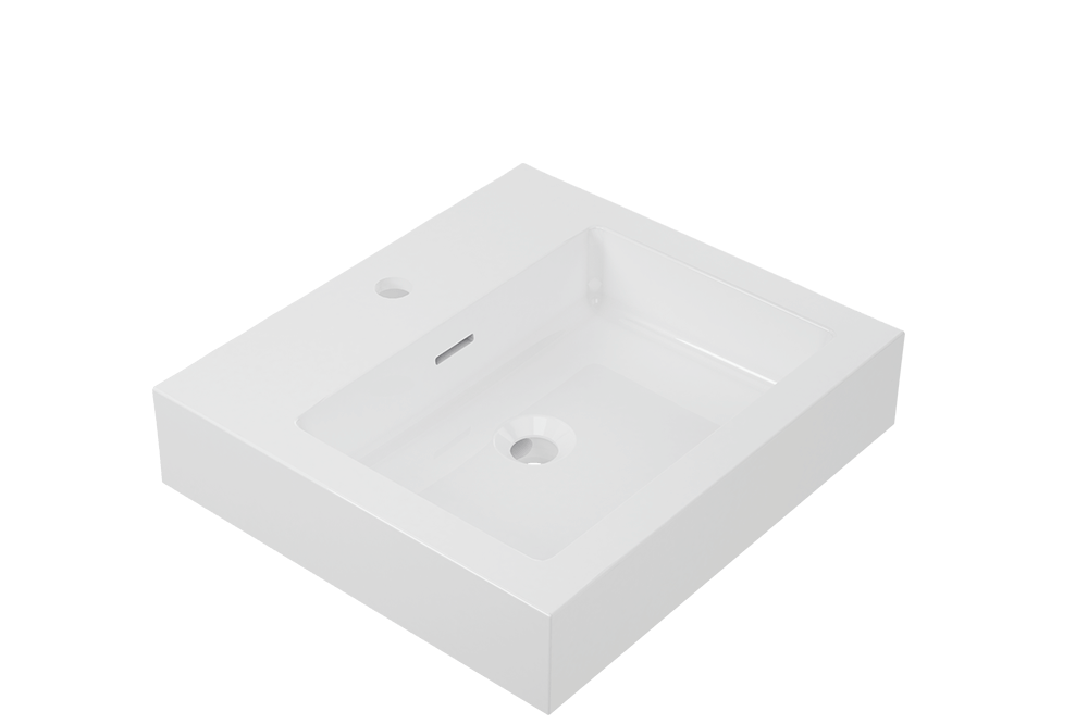 Vivaldi Plus Vessel Sink - Gloss White